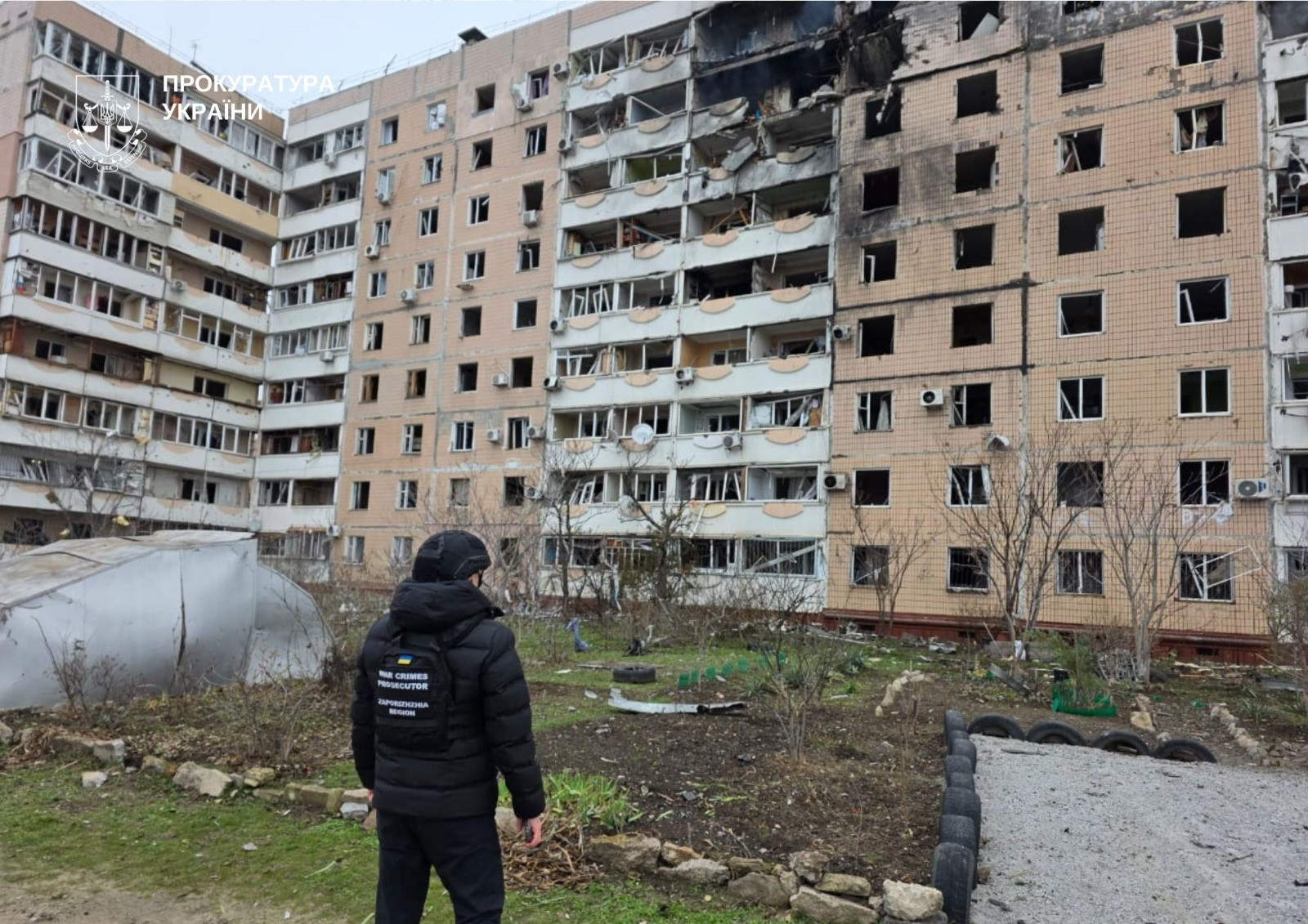 Russian troops bombarded Zaporizhzhia: prosecutors document the consequences