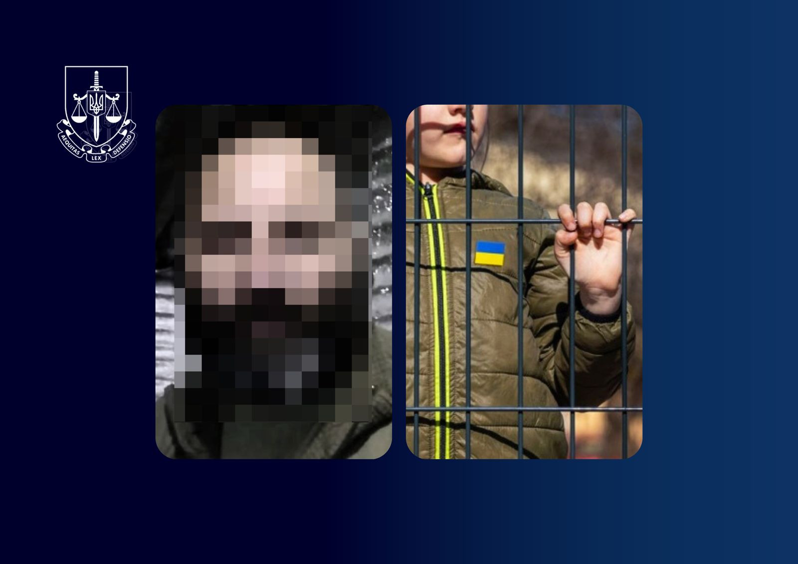 Військовому рф, який сприяв депортації 15 українських дітей до росії, повідомлено про підозру