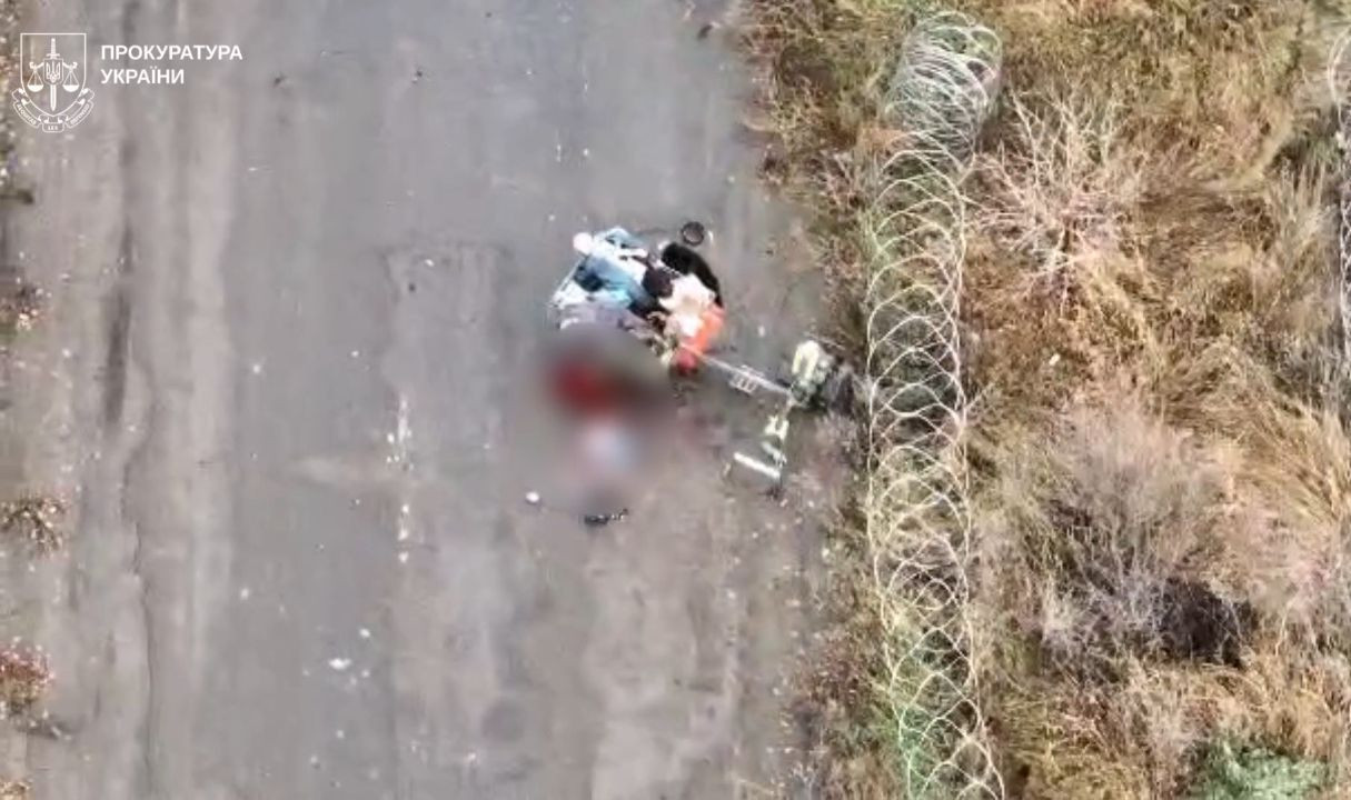 In the Kharkiv region, a Russian drone killed civilians who were traveling to collect pensions and groceries
