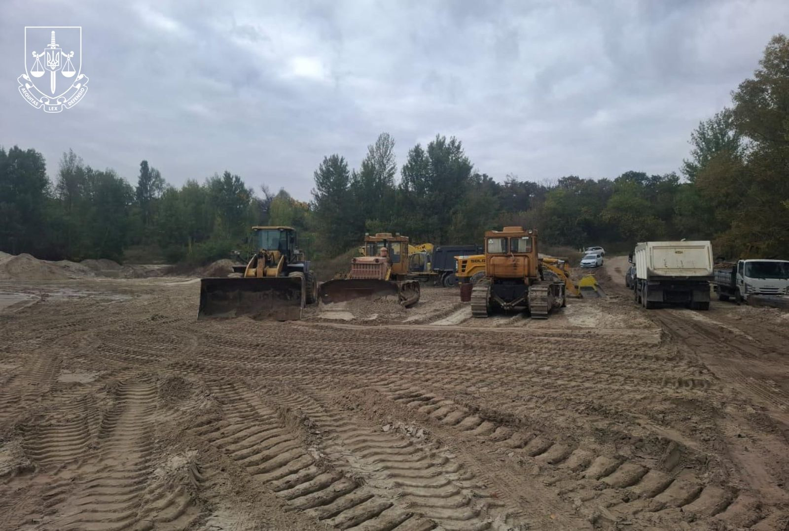 На Черкащині припинено незаконний видобуток піску з Кременчуцького водосховища