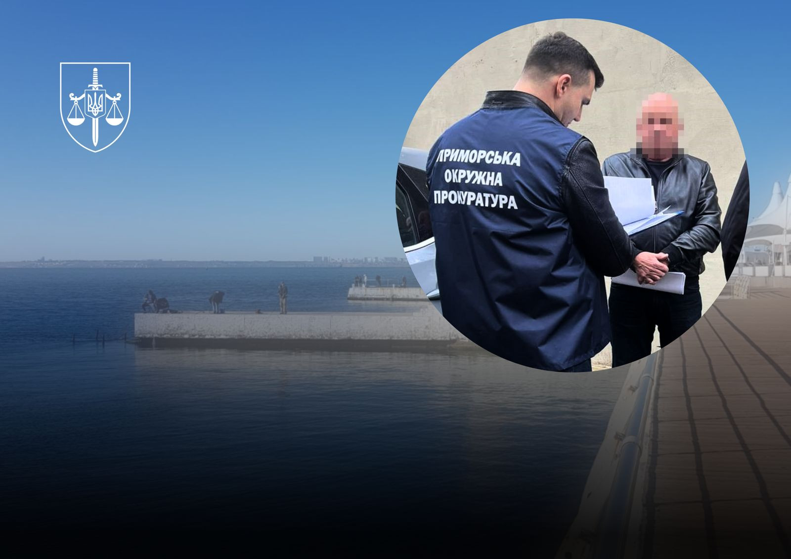The prosecutor's office informed the director of the company of suspicion for unauthorized construction on the beach "Langeron" in Odesa