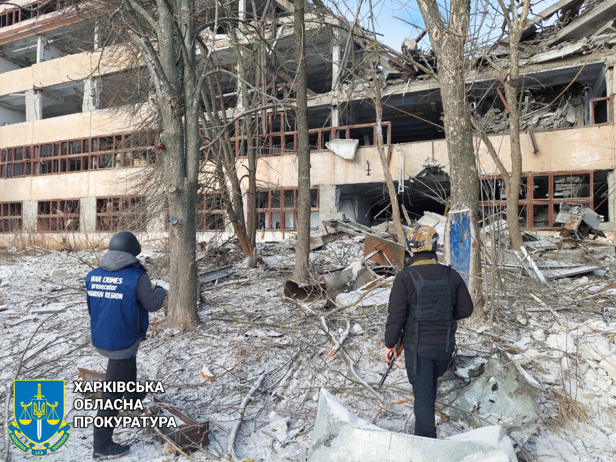 Прокурори зафіксували наслідки чергових ворожих обстрілів по цивільній інфраструктурі Харківщини
